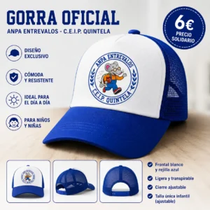 Gorra Oficial ANPA Entrevalos - C.E.I.P. Quintela